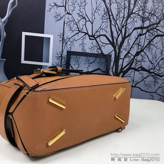 LOEWE羅意威 幾何拼色 原單品質 火遍全世界熱銷款puzzle bag 01137 可折疊 手提肩背斜挎包  jdl1001